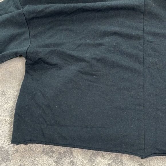 Gymshark Power Down Cropped Hoodie Sweatshirt Black Athletic Lounge Sz S - Picture 9 of 11